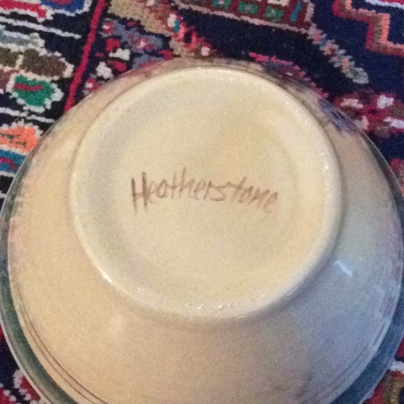 HandPainted Bowl & Creamer Set - Picture 3 of 7